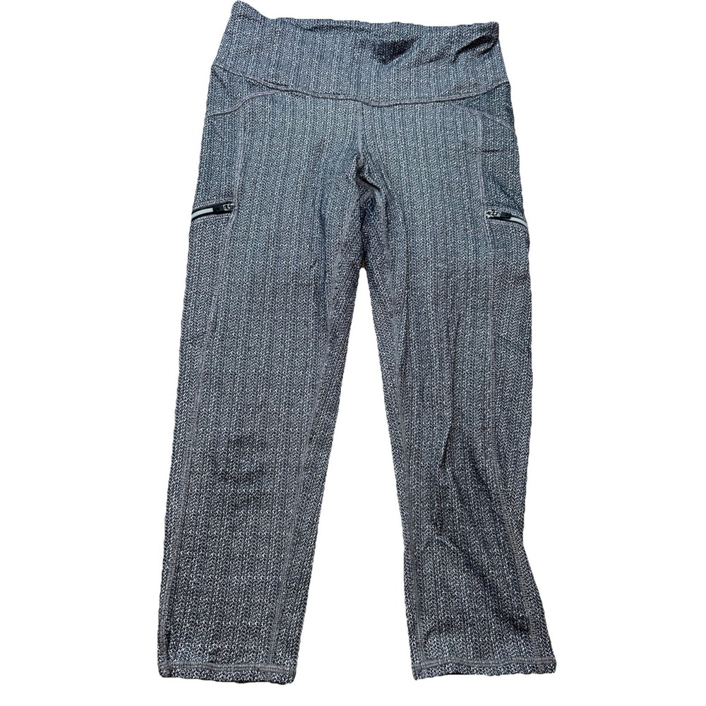 Athleta Women's Static Drifter Herringbone Capri Legging Size‎ Small